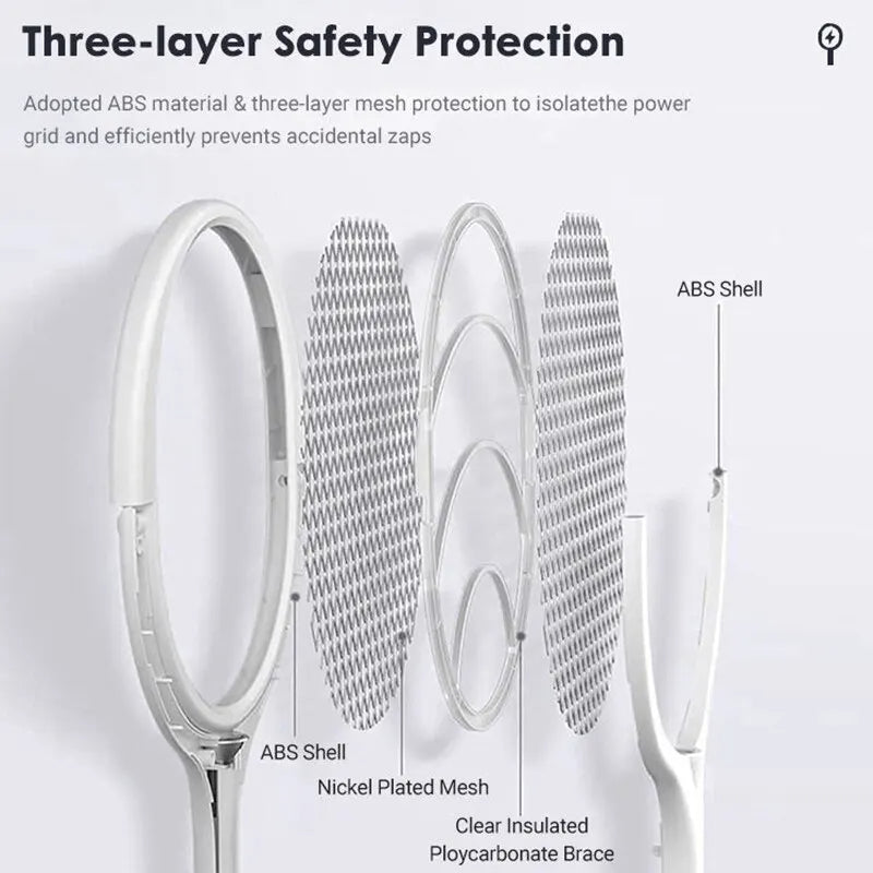 5-in-1 Bug Zapper Racket