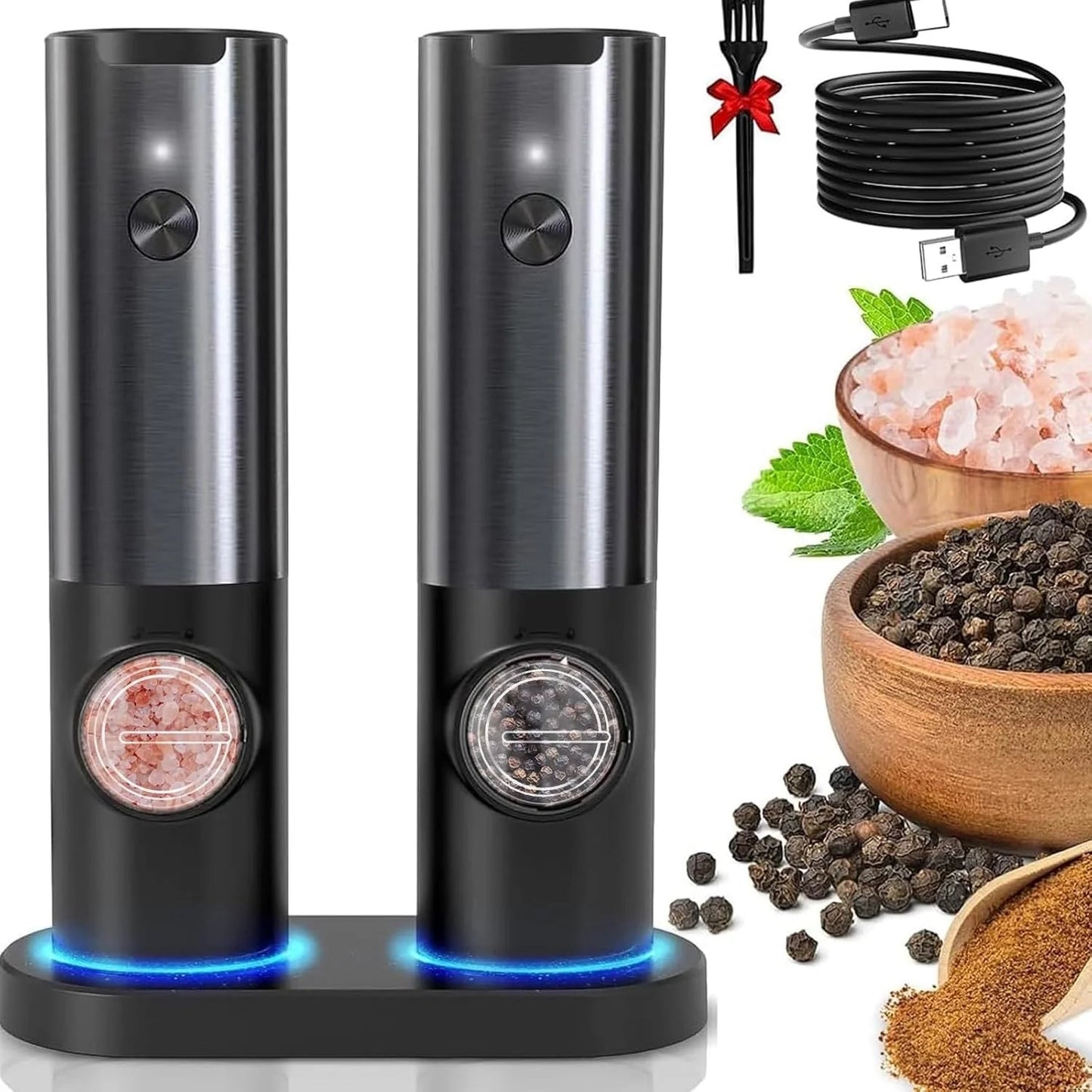 Electric Salt and Pepper Mill