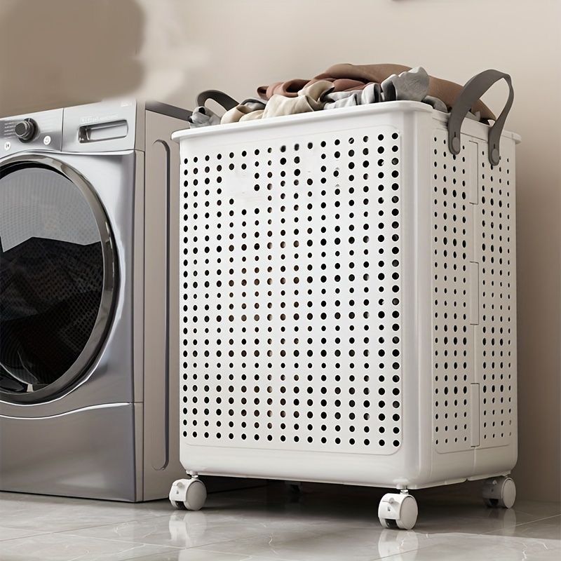 Rolling Laundry Basket With Wheels