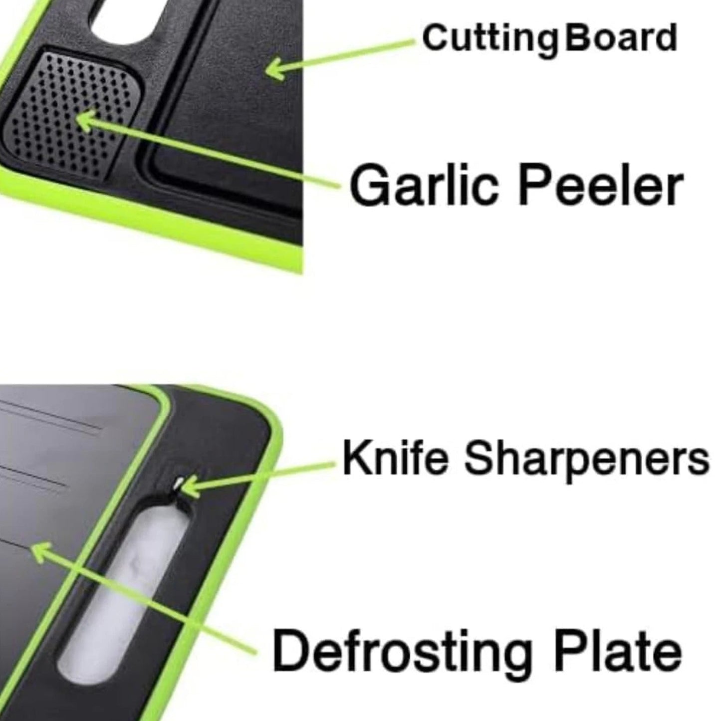 4-in-1 Cutting Board and Defrosting Tray