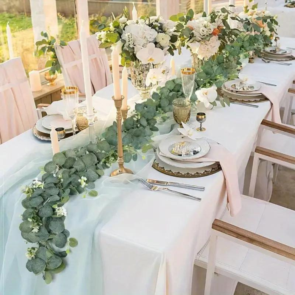 Faux Eucalyptus Garland Decoration