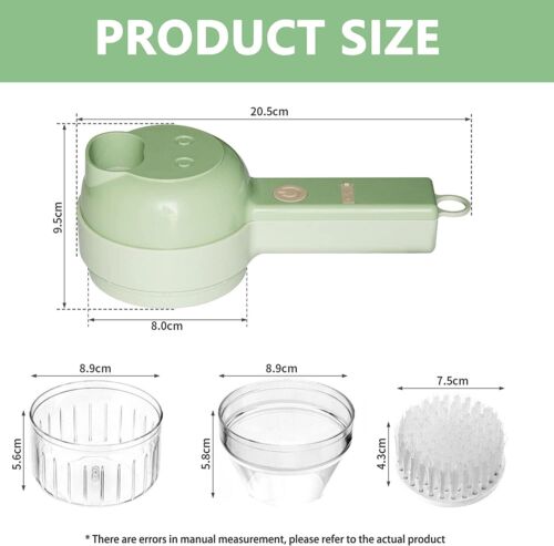 4-in-1 Electric Food Cutter