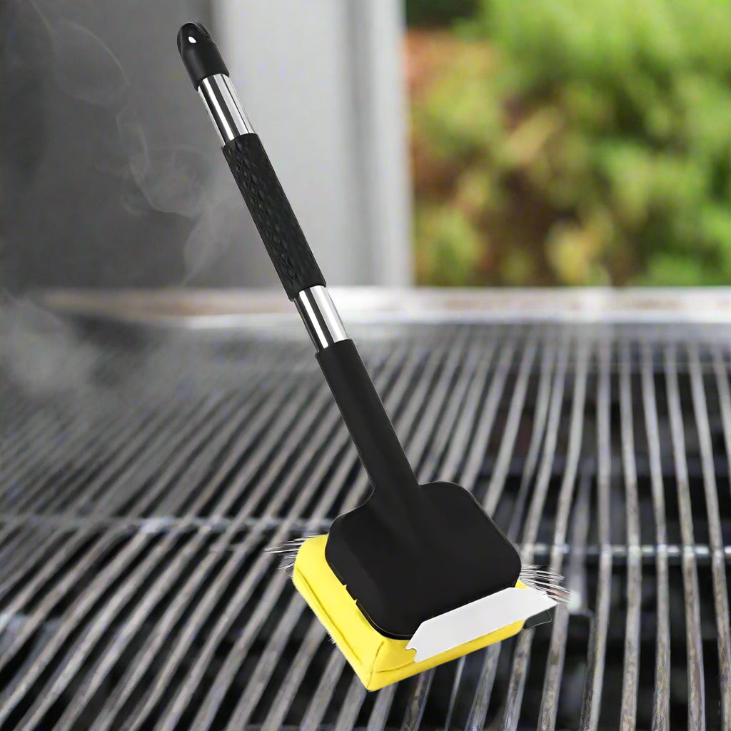 Grill Brush with Steam Cleaning