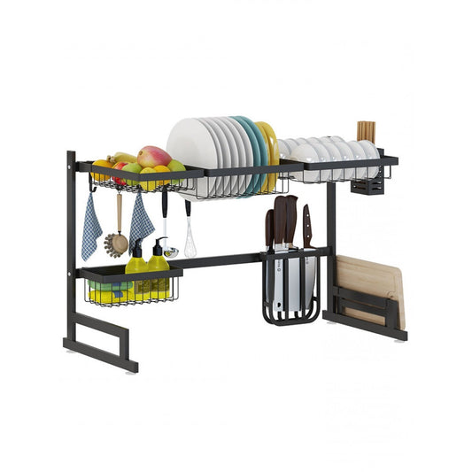 Over-Sink Stainless Steel Dish Drying Rack