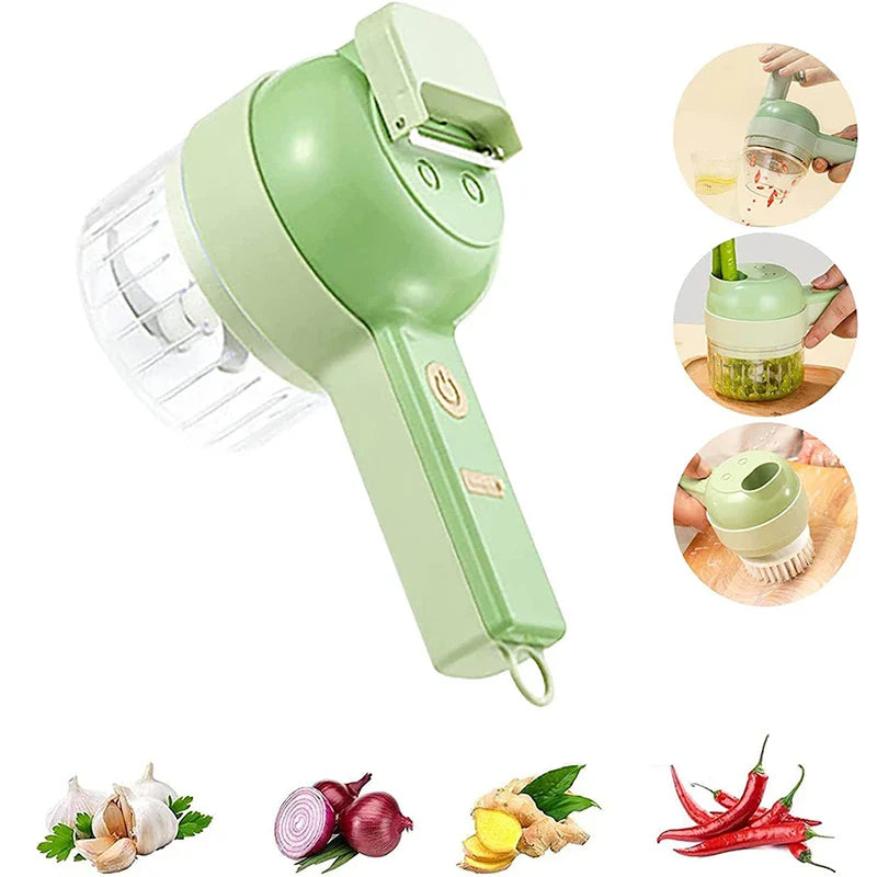 4-in-1 Electric Food Cutter