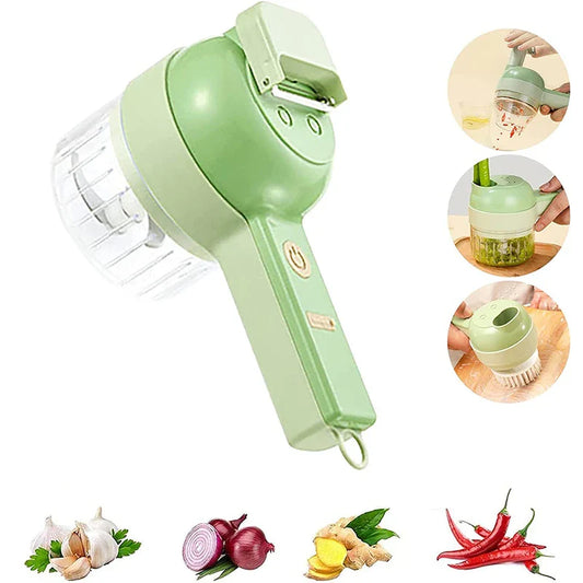 4-in-1 Electric Food Cutter