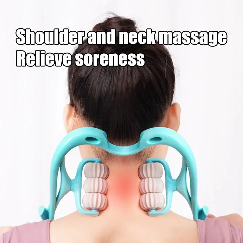 Neck and Shoulder Kneading Roller Massager