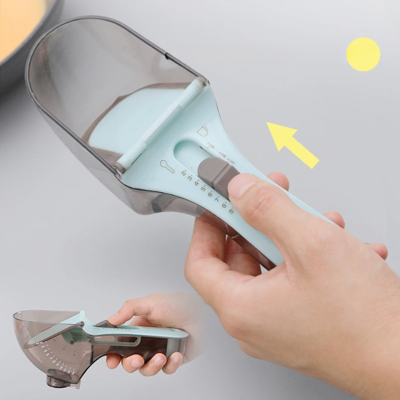 Adjustable Measuring Cup and Spoon Set
