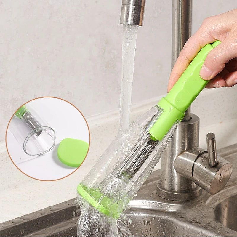 Apple and Vegetable Peeler with Storage Tube