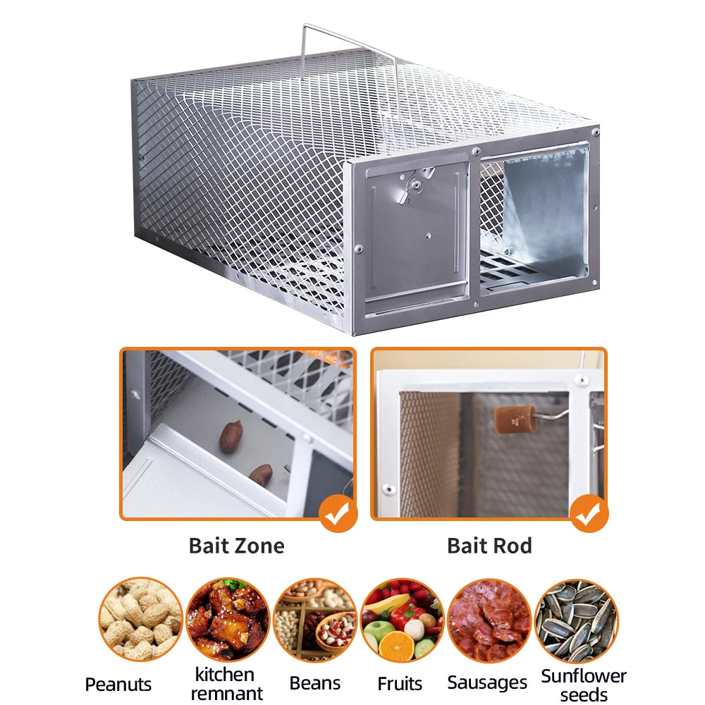 Reusable Metal Mouse Trap Cage