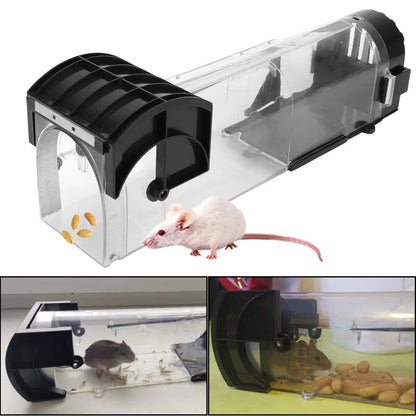 Self-Locking Reusable Mouse Trap