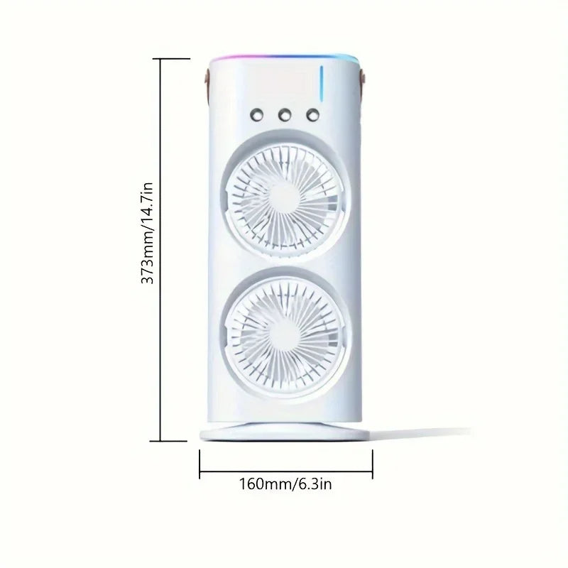 Double Head Portable Air Conditioner