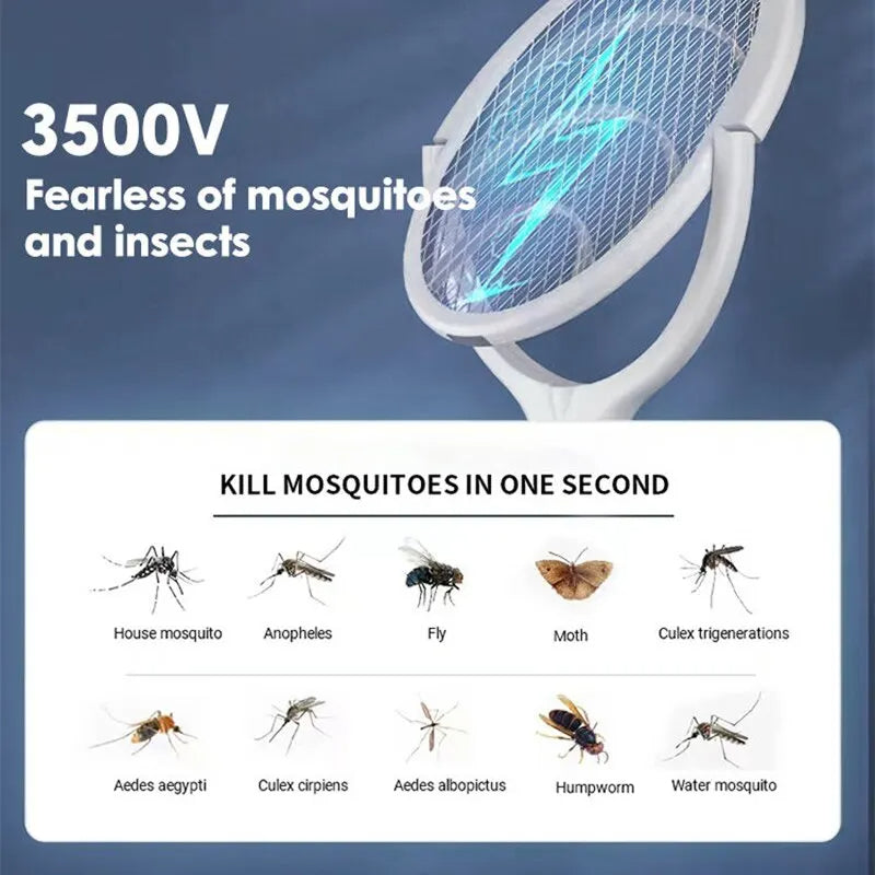 5-in-1 Bug Zapper Racket