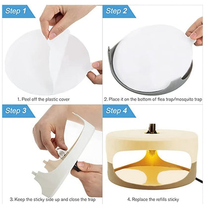 Bed Bug Trap Refill Glue Boards