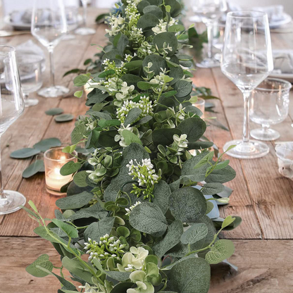 Faux Eucalyptus Garland Decoration
