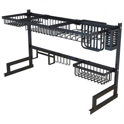 Over-Sink Stainless Steel Dish Drying Rack