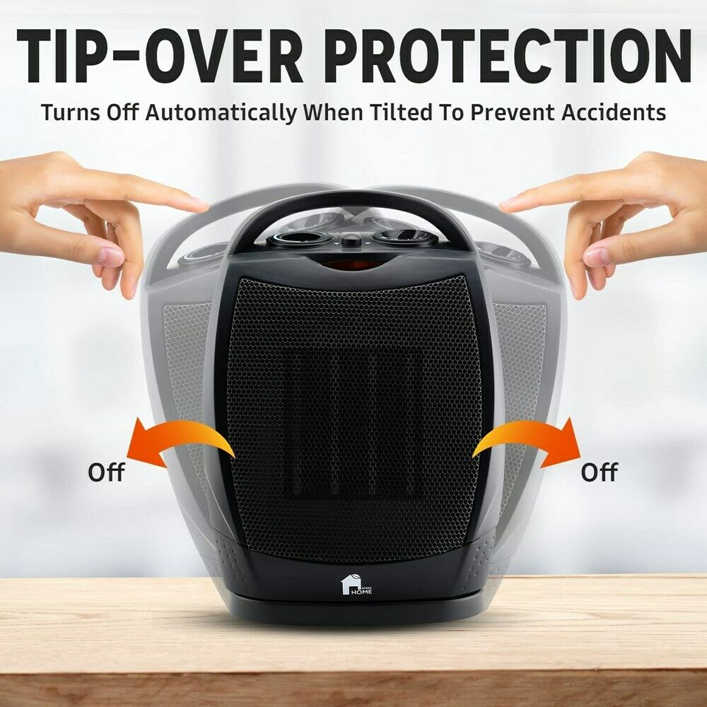 Quiet Oscillating Space Heater