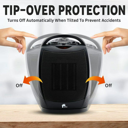 Quiet Oscillating Space Heater