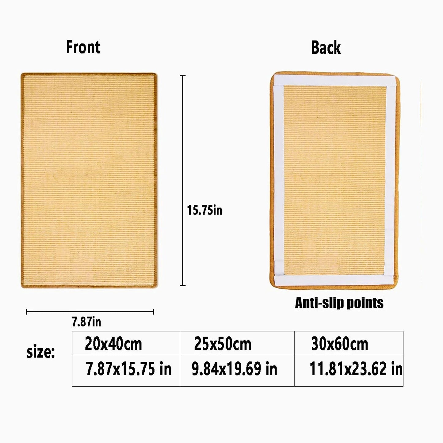 Sisal Cat Scratcher Board Mat