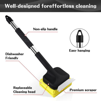Grill Brush with Steam Cleaning