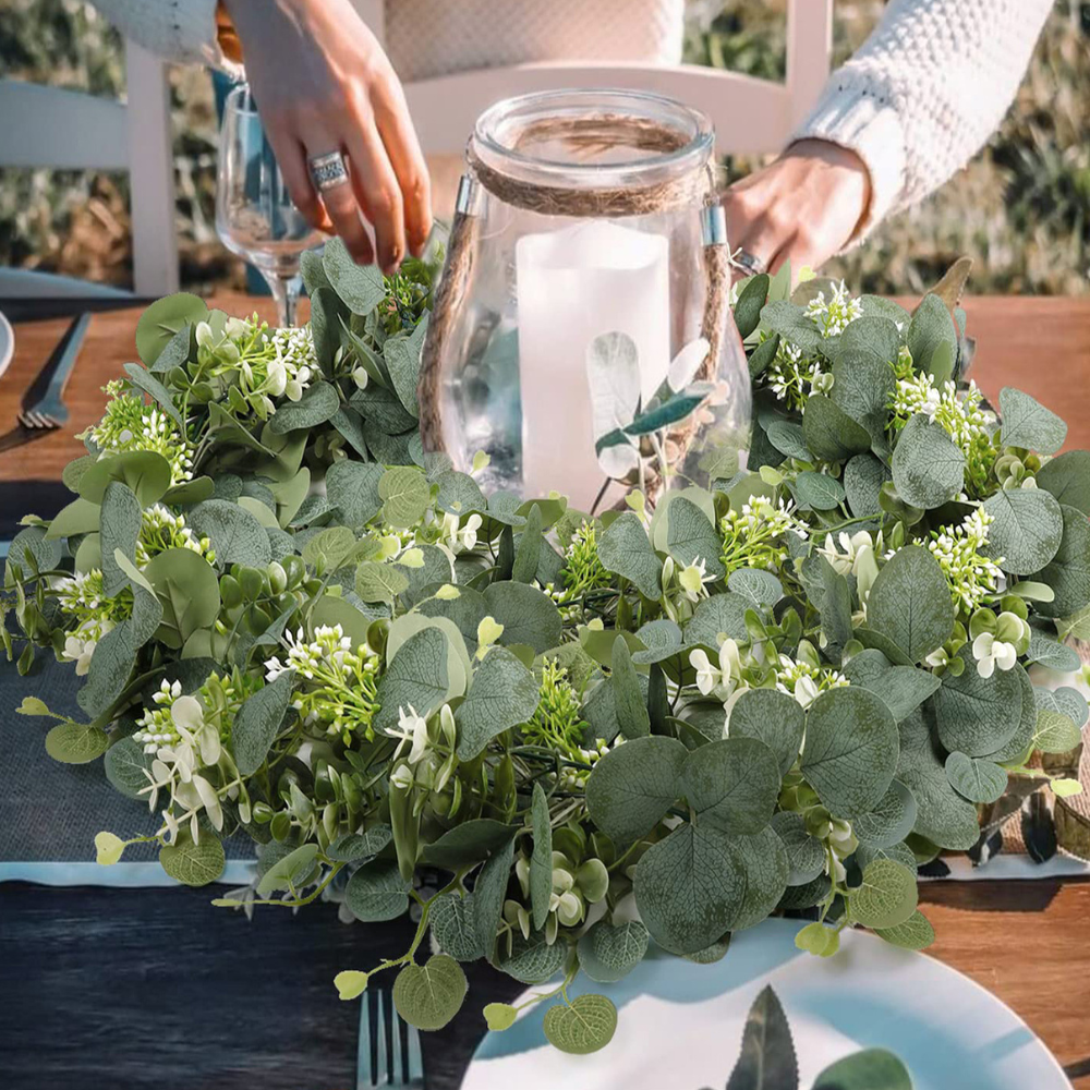 Faux Eucalyptus Garland Decoration