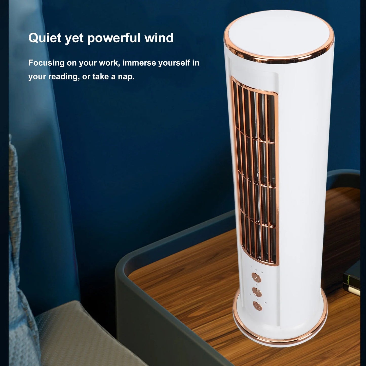Bladeless Desktop Fan with Remote Control