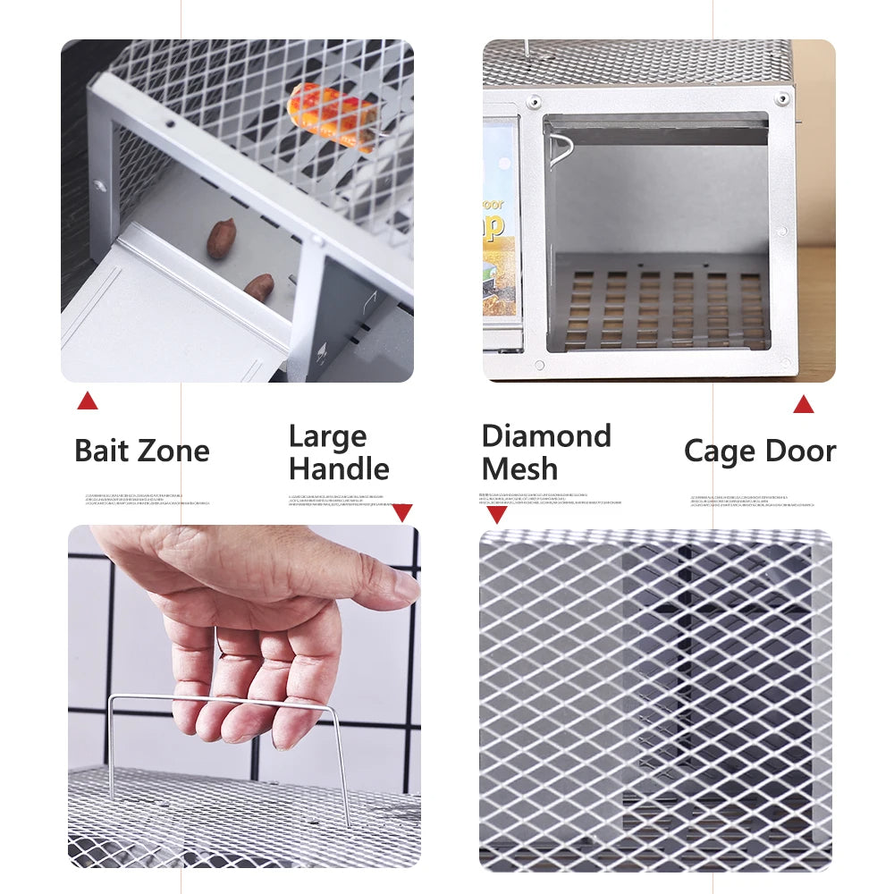 Reusable Metal Mouse Trap Cage