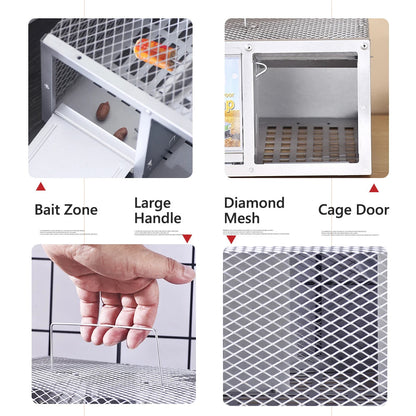 Reusable Metal Mouse Trap Cage