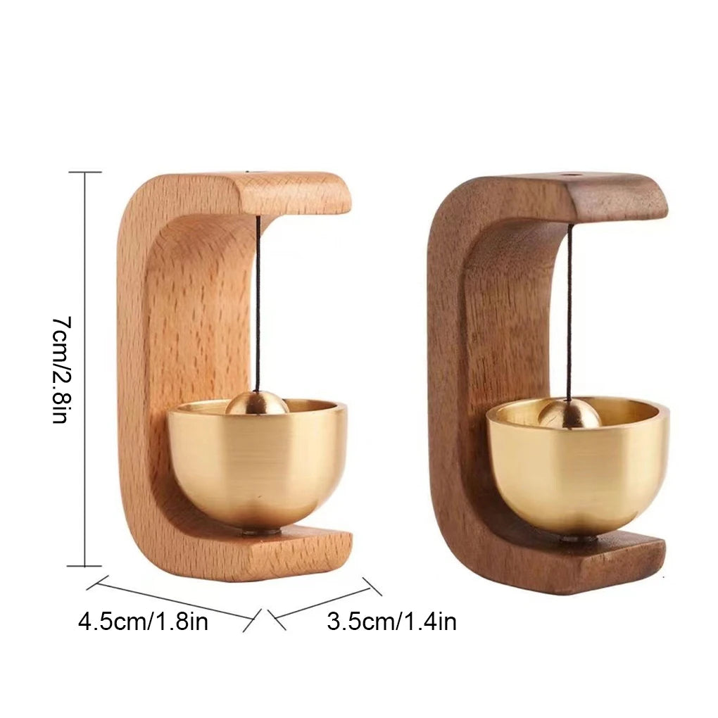 Wireless Door Chime with Wooden Frame