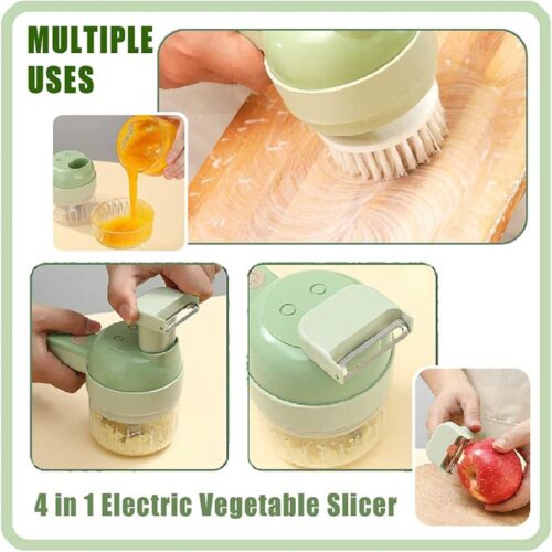 4-in-1 Electric Food Cutter