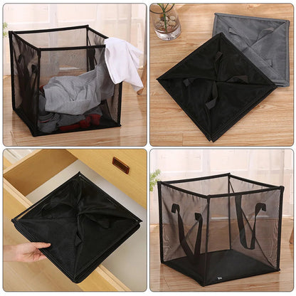 Foldable Mesh Laundry Hamper