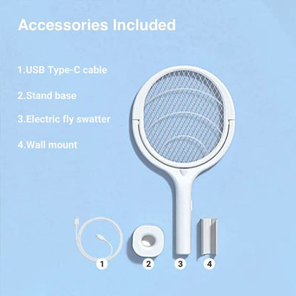 5-in-1 Bug Zapper Racket