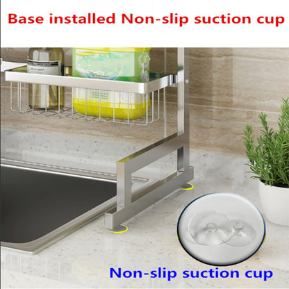 Over-Sink Stainless Steel Dish Drying Rack