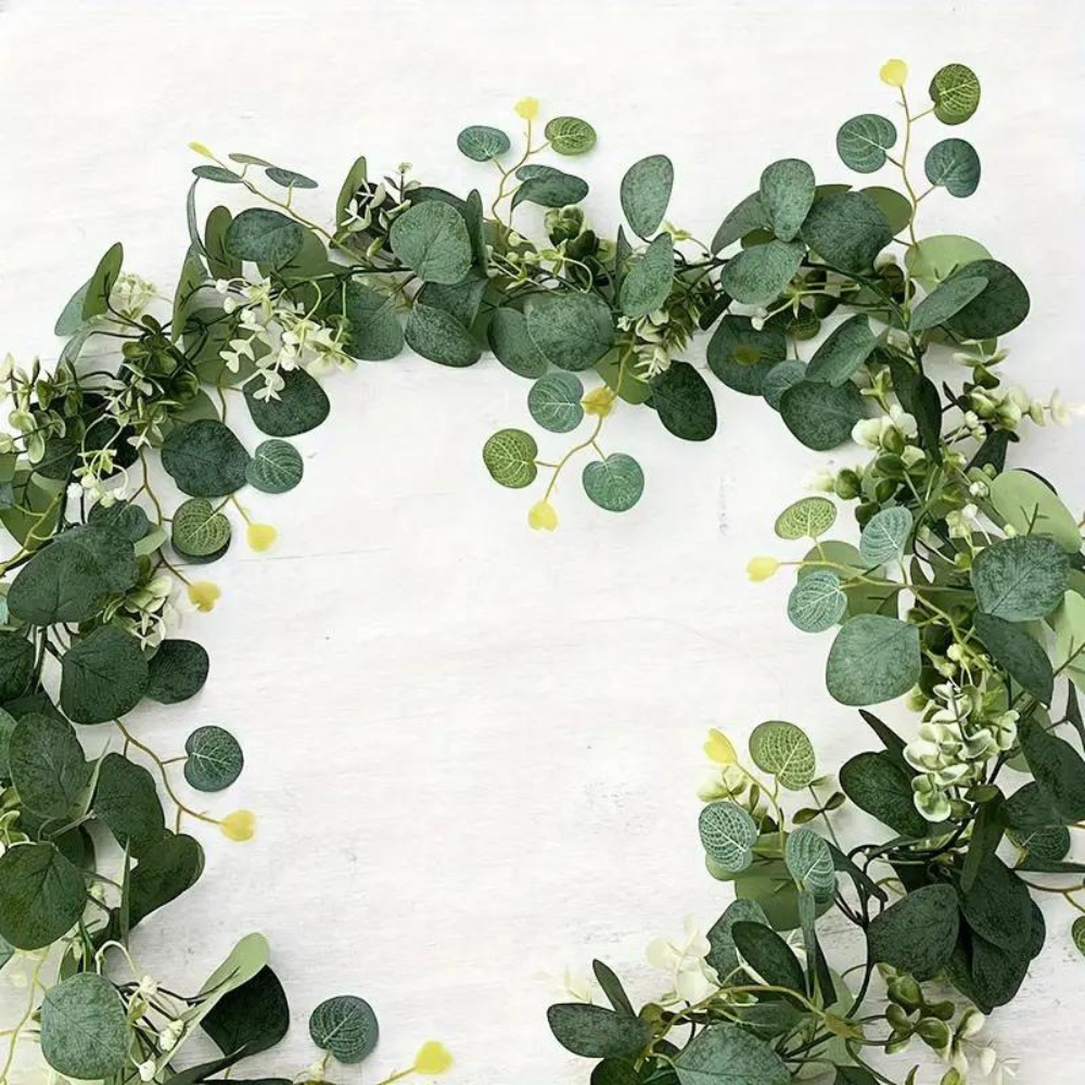 Faux Eucalyptus Garland Decoration
