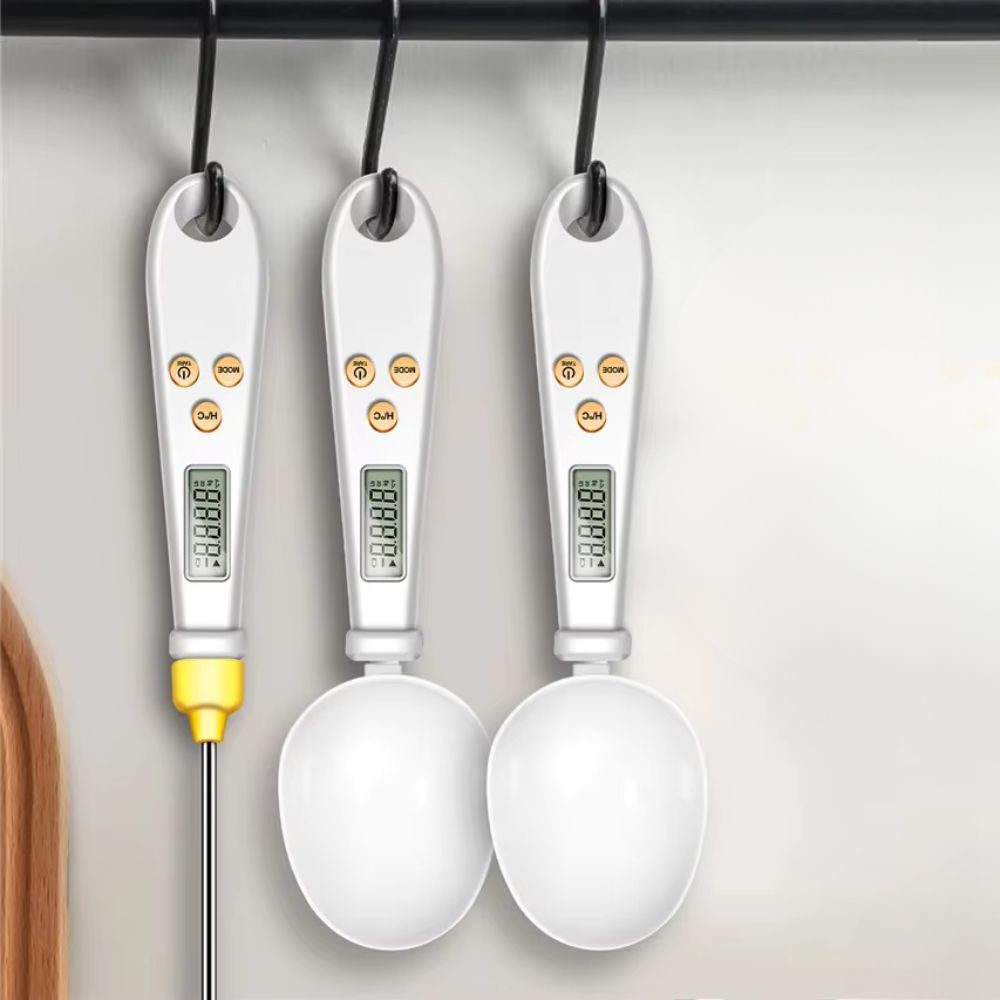2-in-1 Digital Spoon Scale Food Thermometer