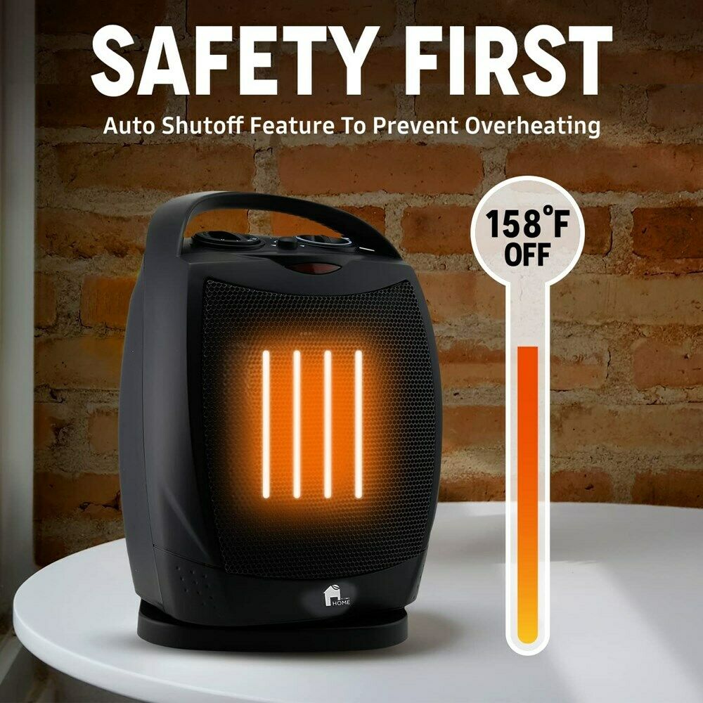 Quiet Oscillating Space Heater
