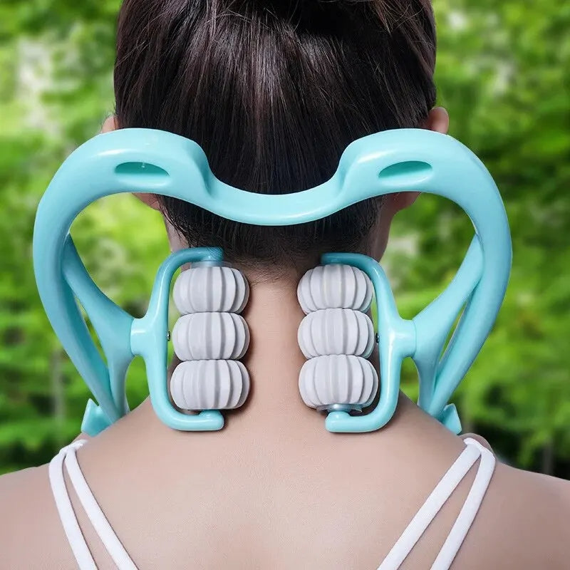 Neck and Shoulder Kneading Roller Massager