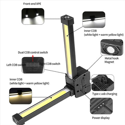 Rechargeable COB LED Work Light