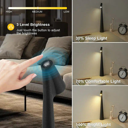 Touch Control Reading Light Tri-Color