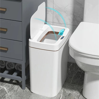 Smart Motion Sensor Trash Can