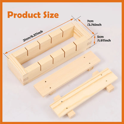 Wooden Sushi Maker Press Mold