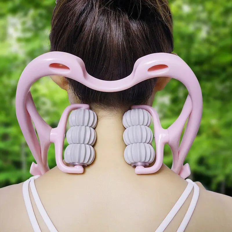 Neck and Shoulder Kneading Roller Massager
