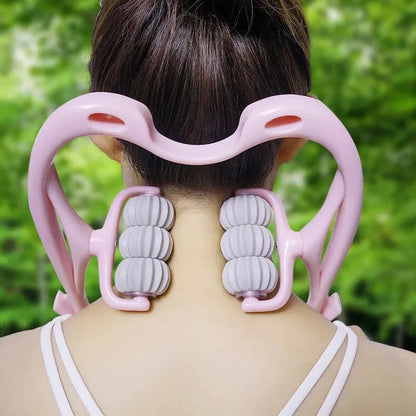 Neck and Shoulder Kneading Roller Massager