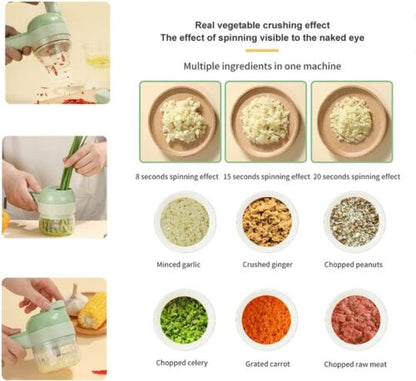 4-in-1 Electric Food Cutter