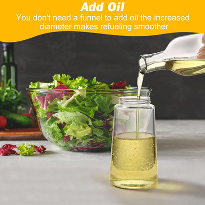 2-Pack Oil Dispenser and Sprayer Bottle