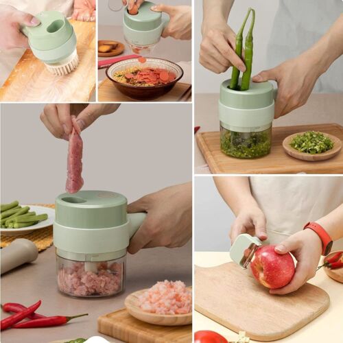 4-in-1 Electric Food Cutter