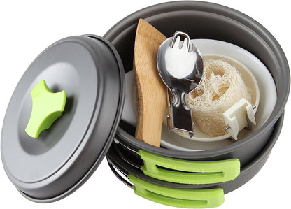 Camping Cookware Backpacking Set