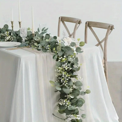 Faux Eucalyptus Garland Decoration
