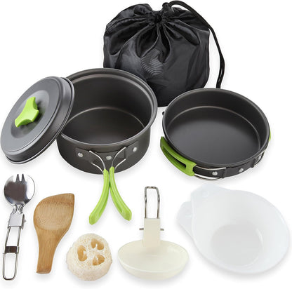 Camping Cookware Backpacking Set