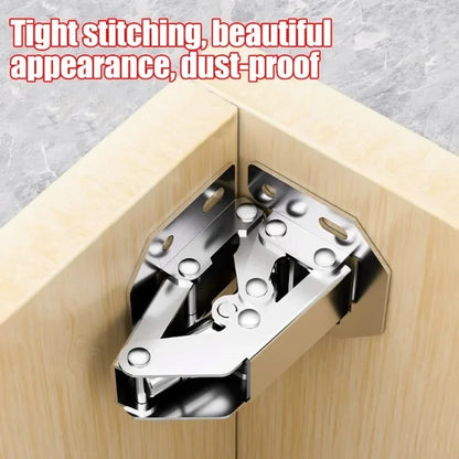 Cabinet Hinges Set - 10 Pack